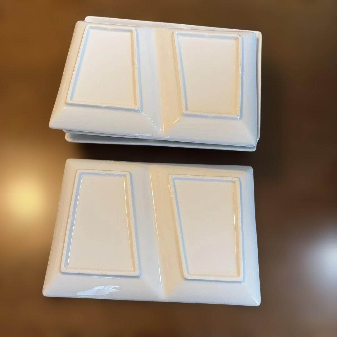 キャッスルエンタープライズ　「お家時間シリーズ 和食によく合う仕切り皿」6客　椿