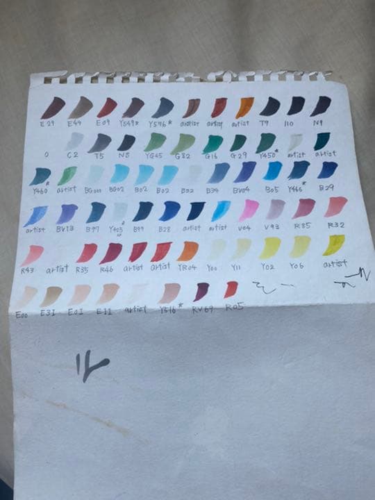 コピック&ネオピコ2 計51色