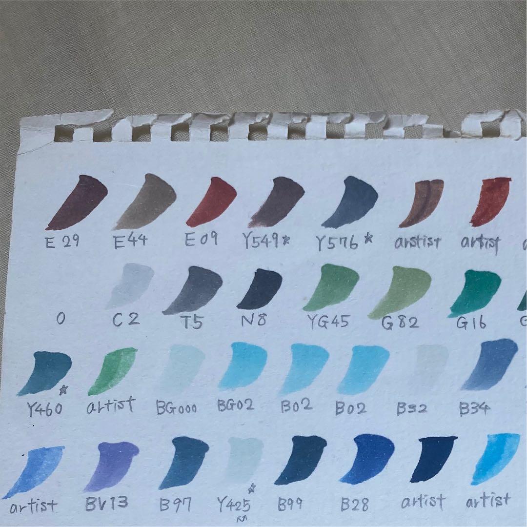 コピック&ネオピコ2 計51色