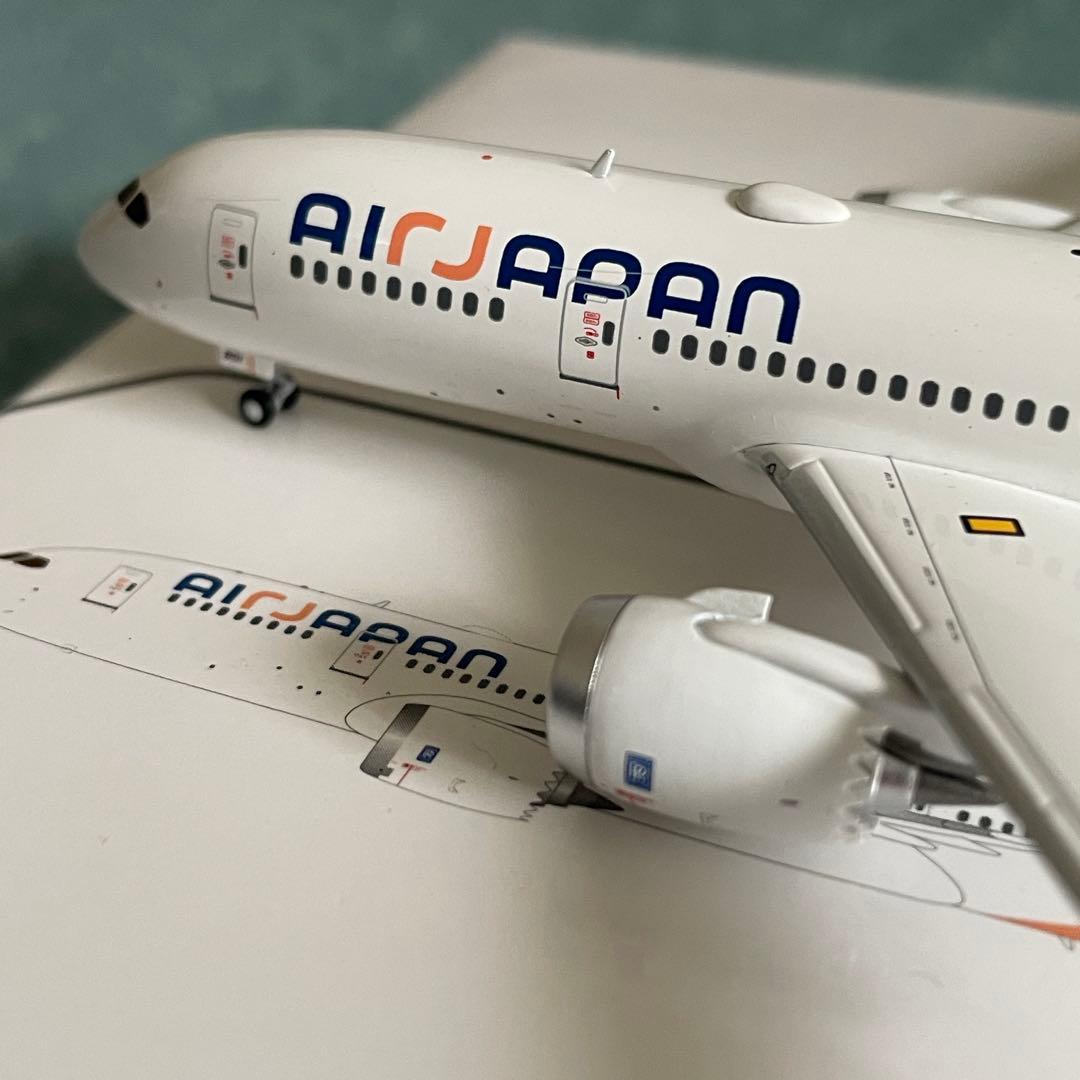 AIR JAPAN 787-8 全日空 JA801A jc 1:400
