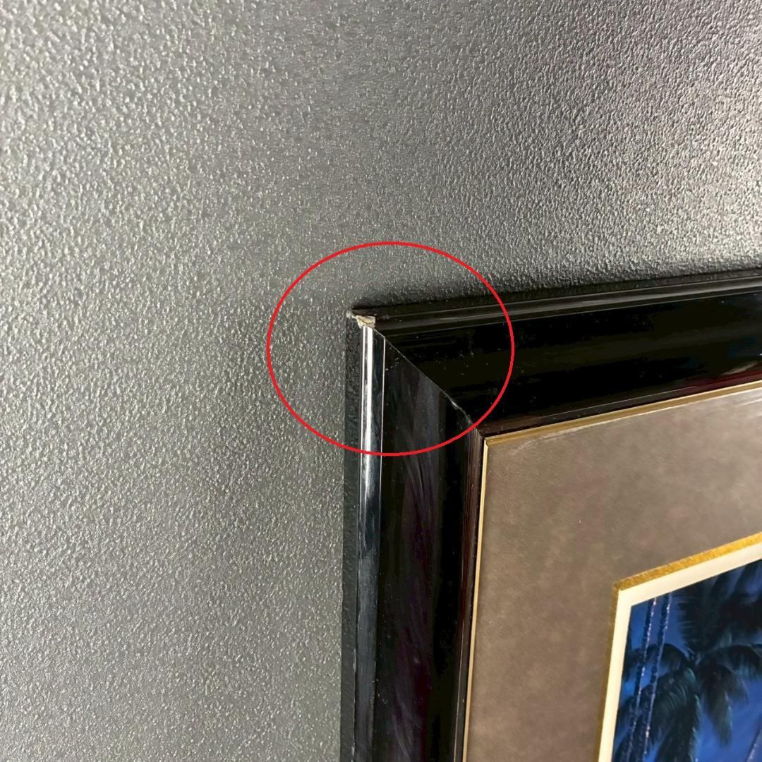 クリスチャン・ラッセン「ラハイナスターライトⅡ」大作 ミクスドメディア サイン入