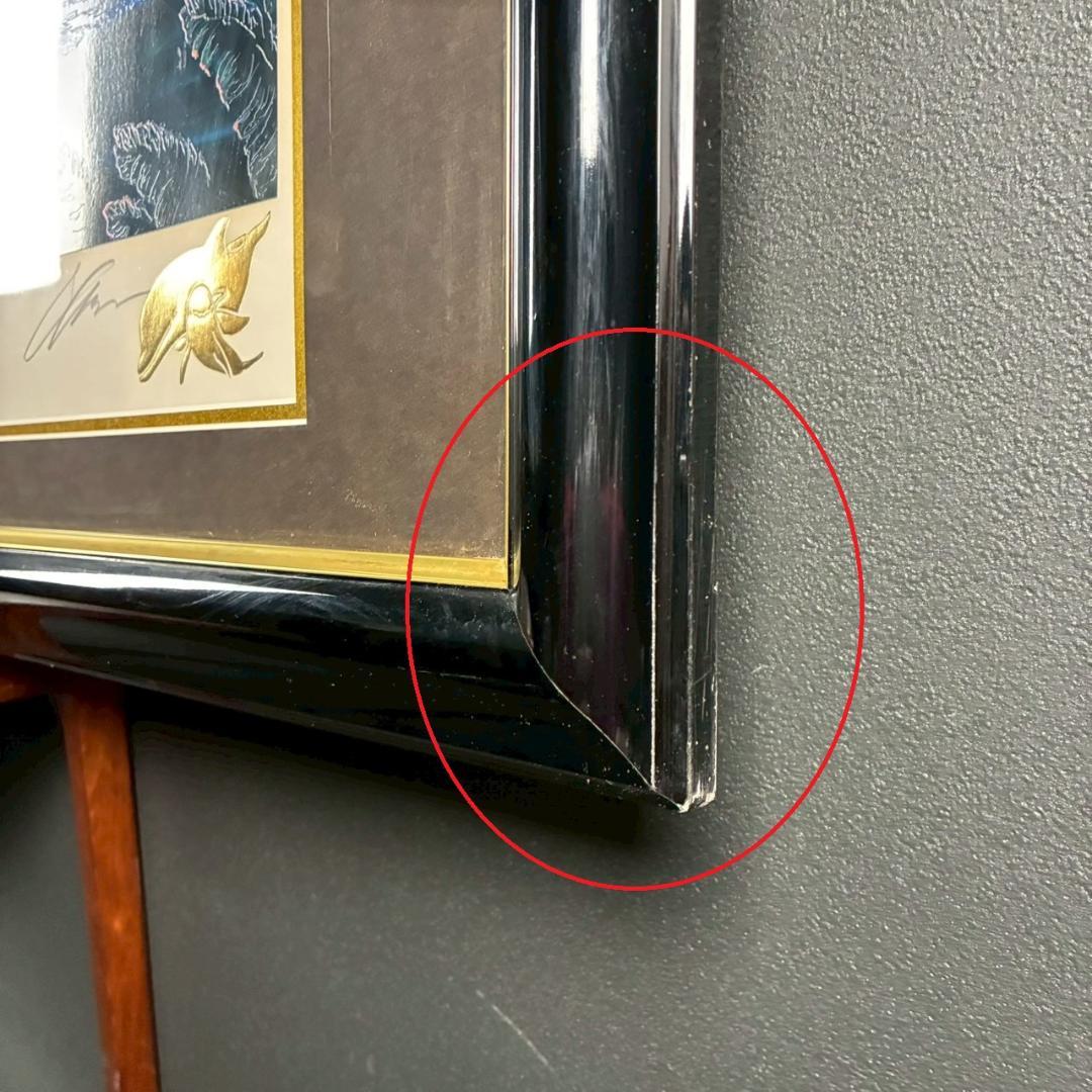 クリスチャン・ラッセン「ラハイナスターライトⅡ」大作 ミクスドメディア サイン入