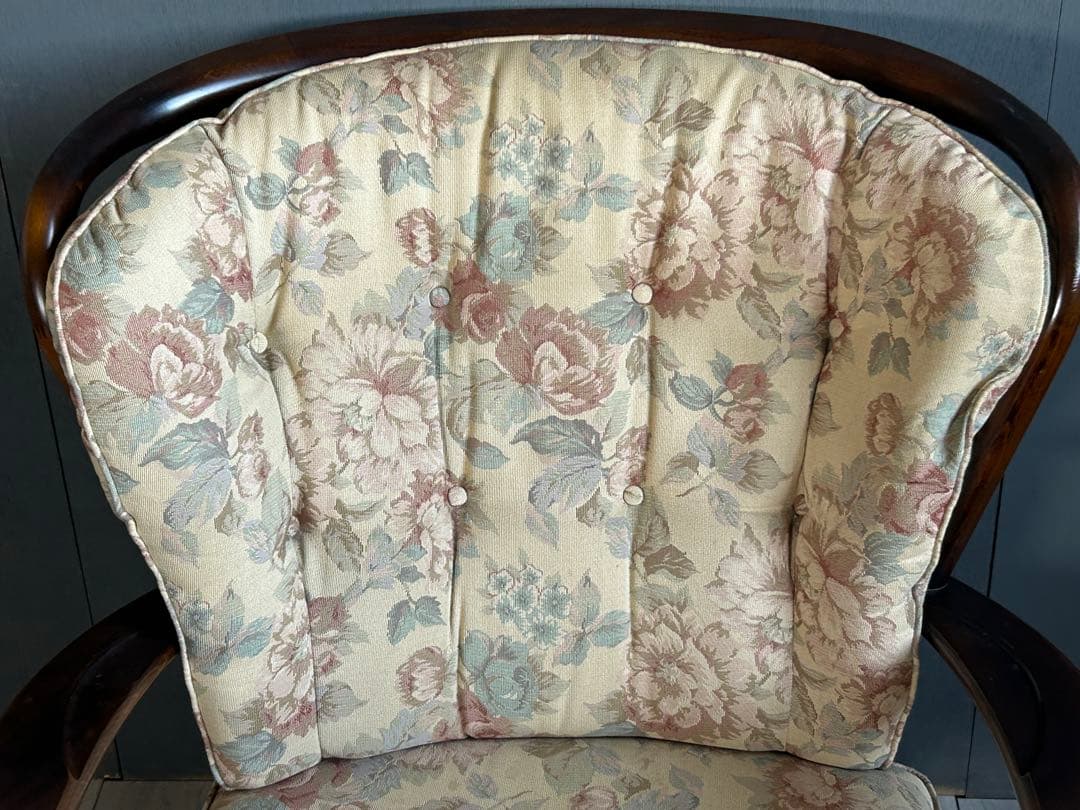 ヴィンテージ　karimoku カリモク　アームソファ　パーソナルソファ　IH