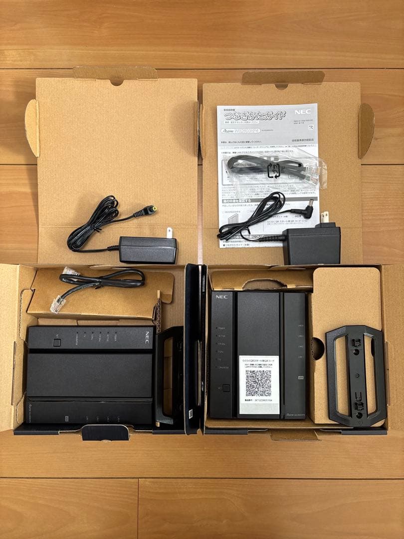 龍彪NEC 無線LANルーター Aterm WG2600HP4 2台セット