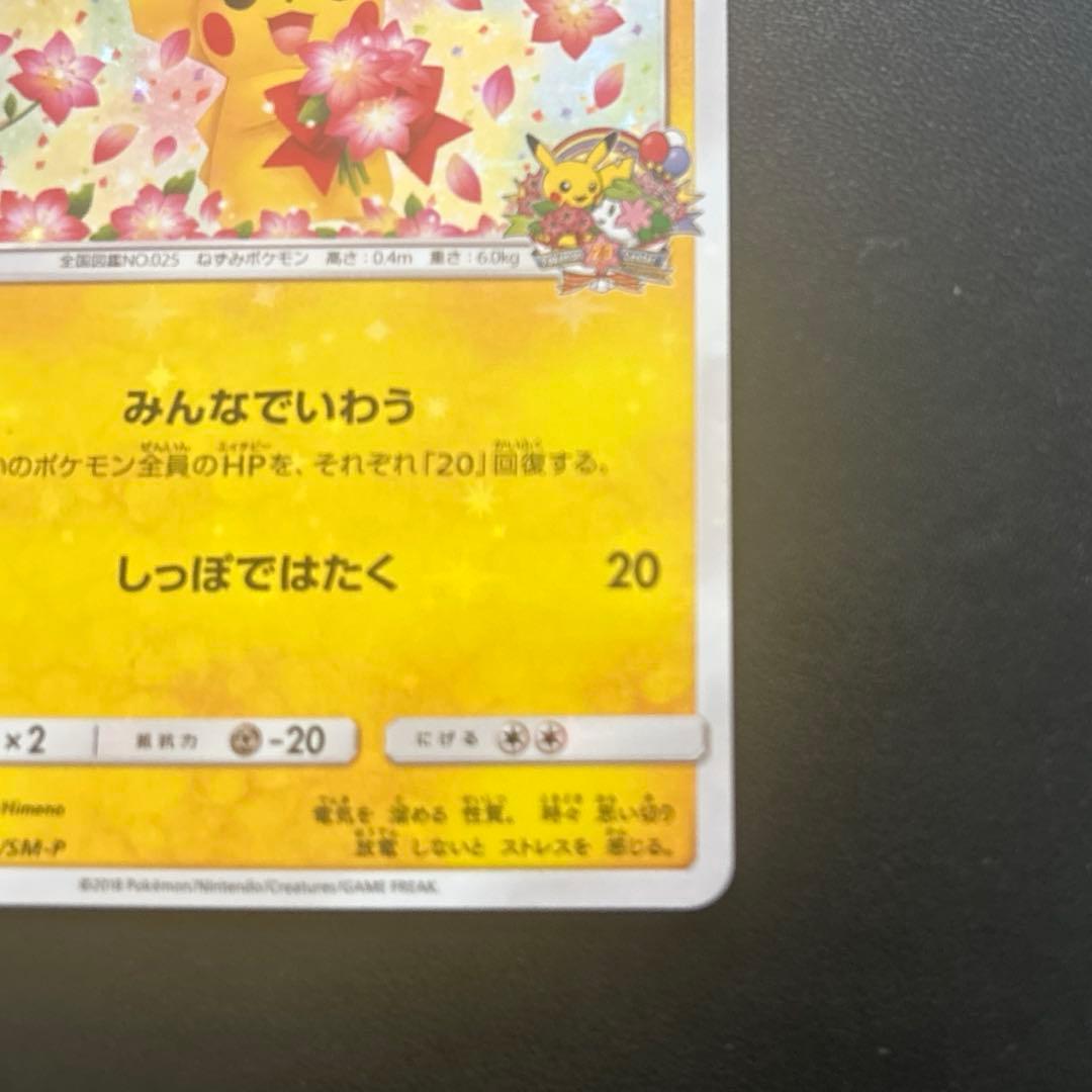 ポケモンカード　ピカチュウ　みんなでいわう　プロモ　224/sm-p ポケカ
