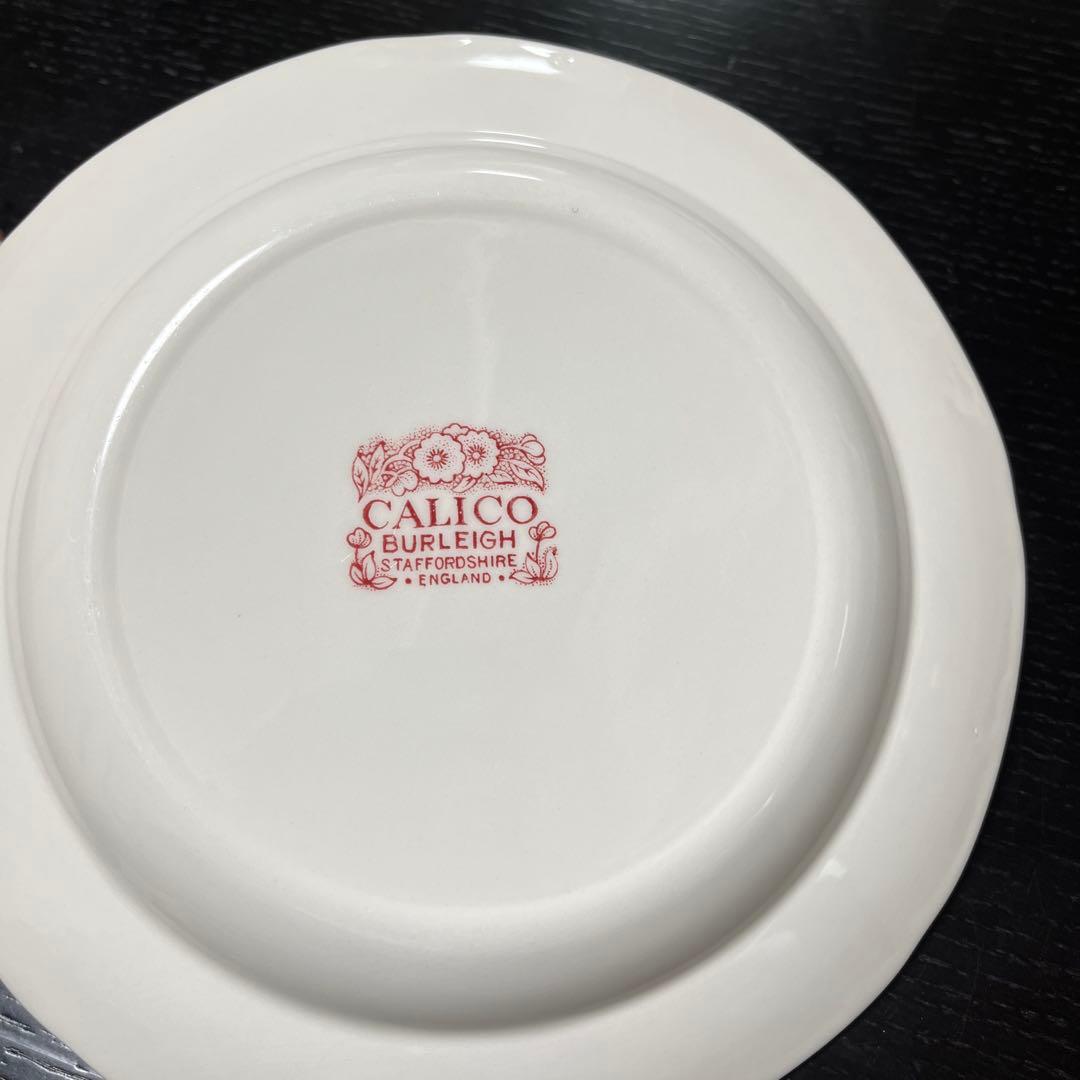 バーレイ　プレート　キャリコ1色、フェリシテ2色　3枚セット