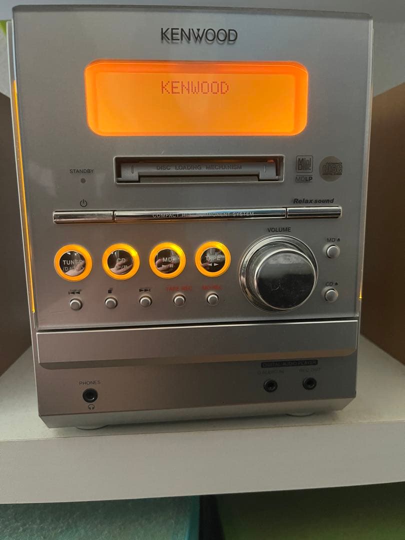 ［動作確認済］KENWOOD コンポ リモコン付き