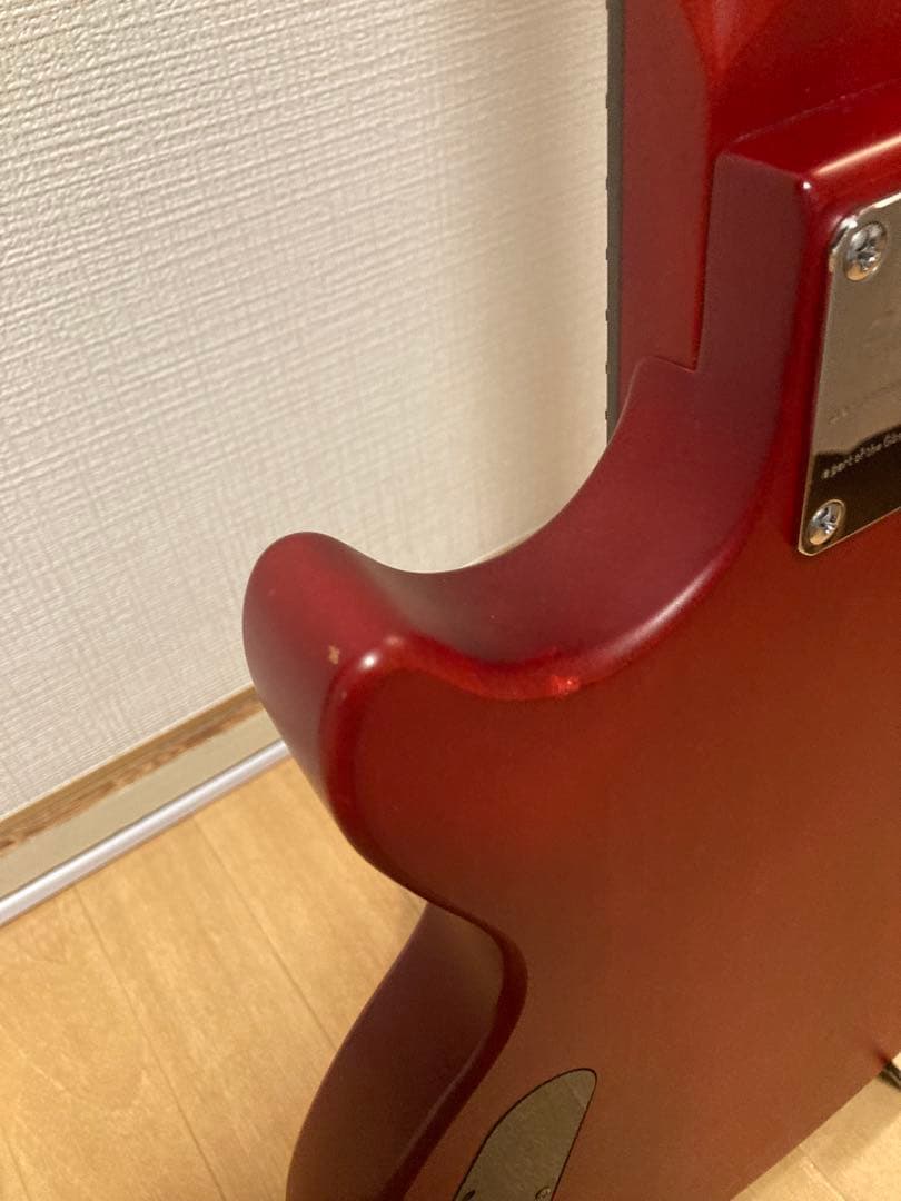 Epiphone Les Paulスタイル エレキギター レッド