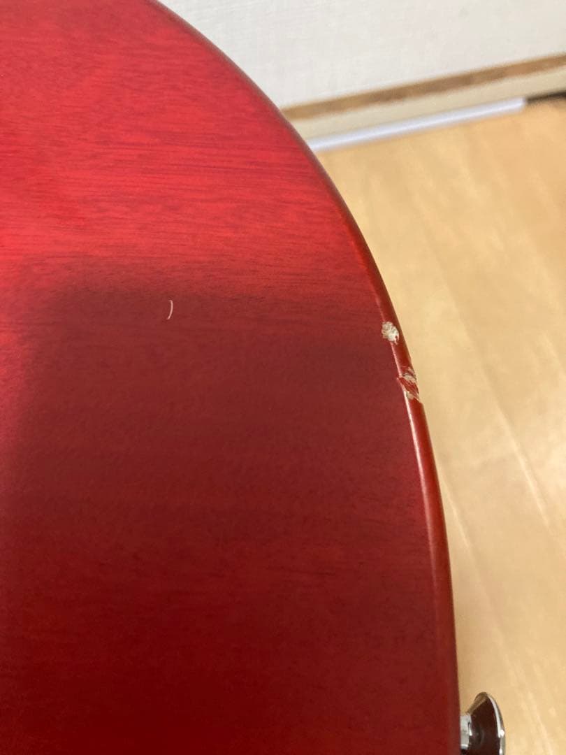 Epiphone Les Paulスタイル エレキギター レッド