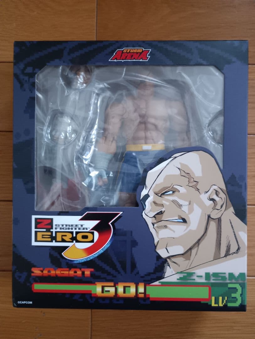 新品未開封　ストリートファイターZERO3　サガット　ストームアリーナ