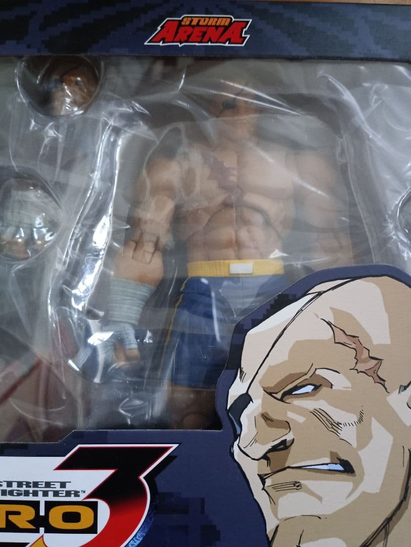 新品未開封　ストリートファイターZERO3　サガット　ストームアリーナ