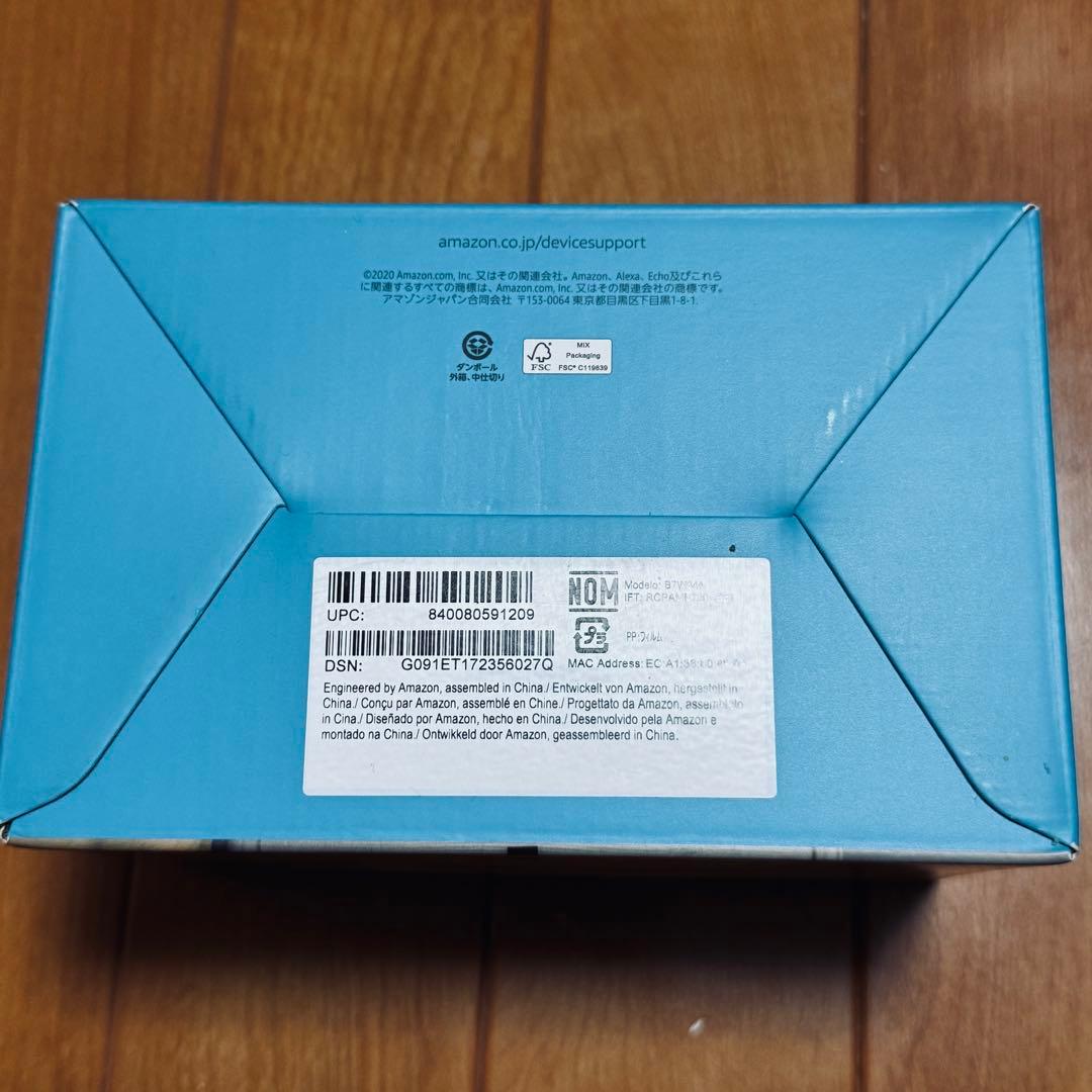 【新品未開封】Echo Dot with Clock 第4世代