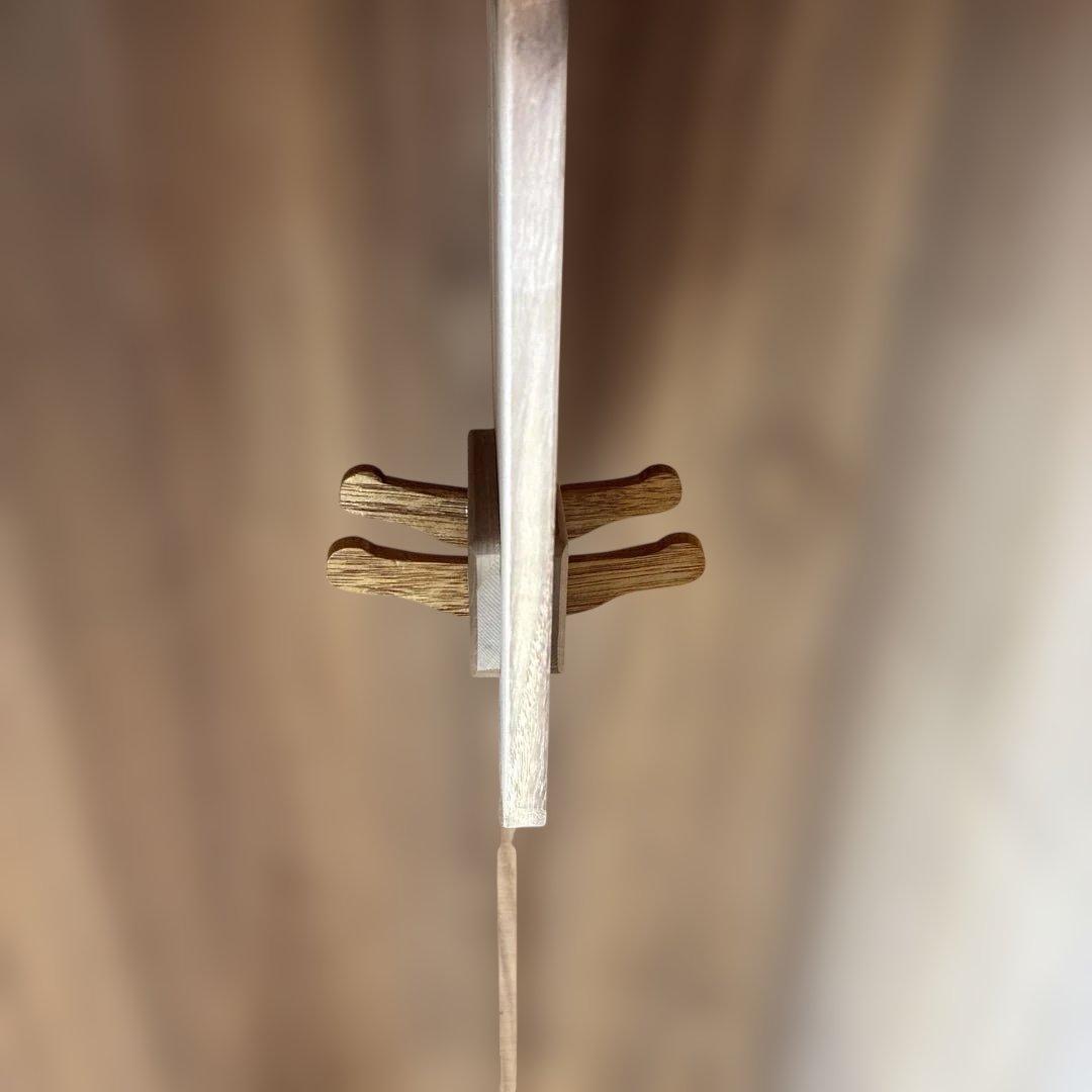 桐製三味線スタンド　箪笥