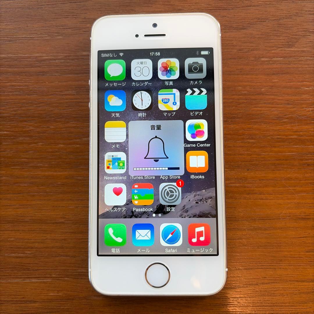 Apple iPhone 5s 本体 ゴールド