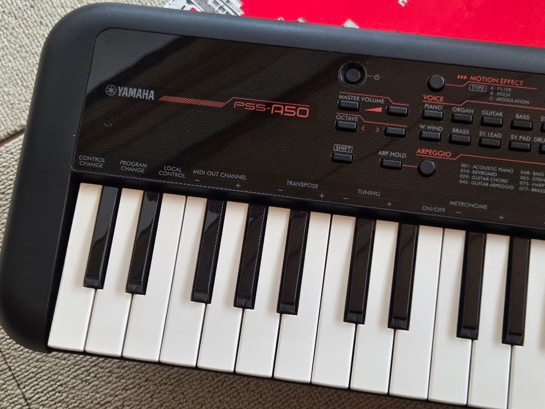 YAMAHA PSS-A50 ミニキーボード　美品