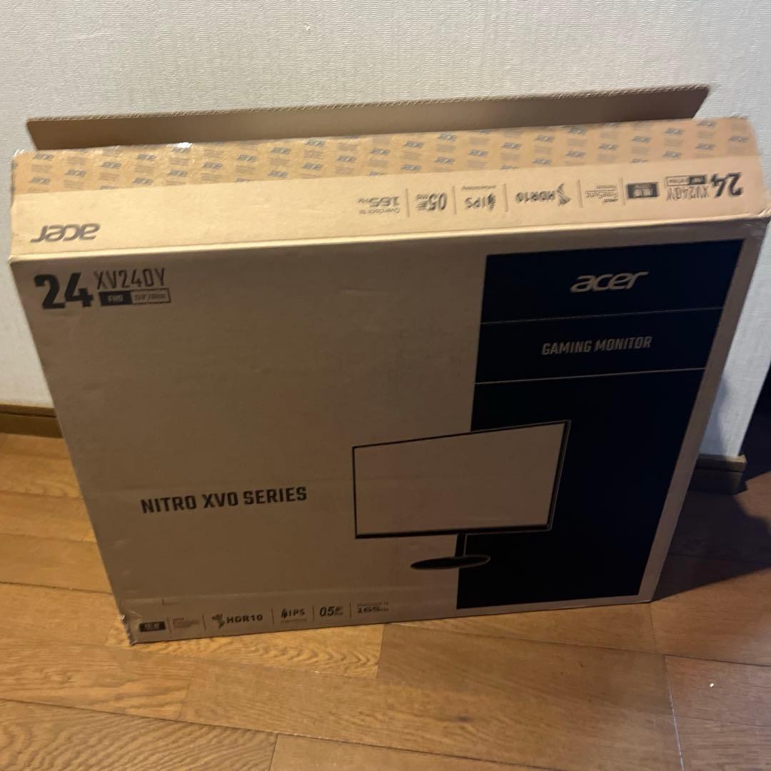 Acer XV240Y 23.8インチ 165Hz