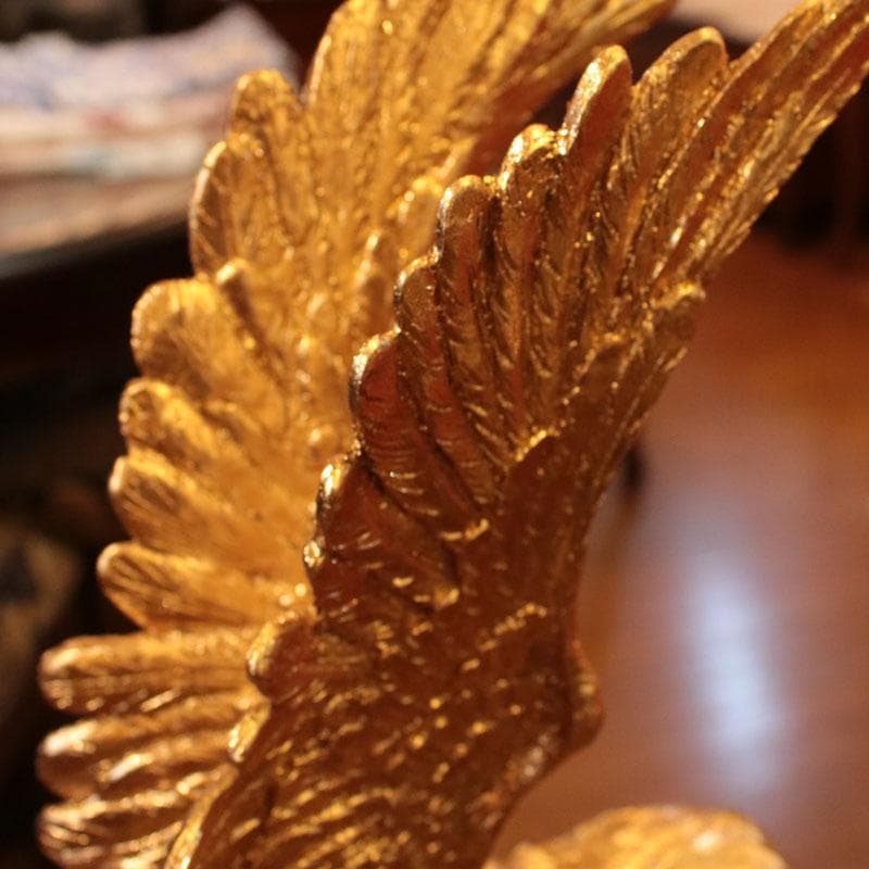 天使のオブジェ ゴールド 金 エンジェル 高さ41cm 143-138-038