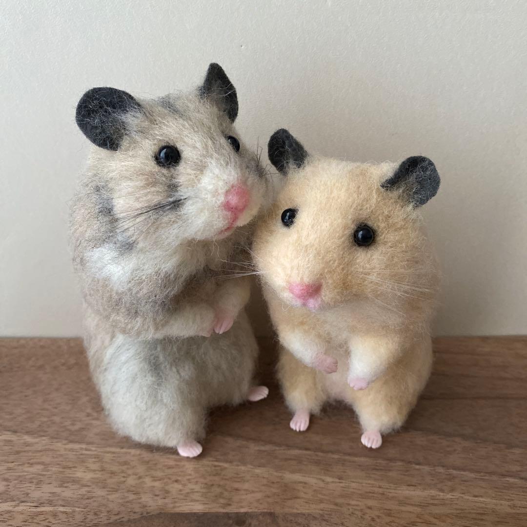 【羊毛フェルト】ハムスター★オーダー（ぴよ）