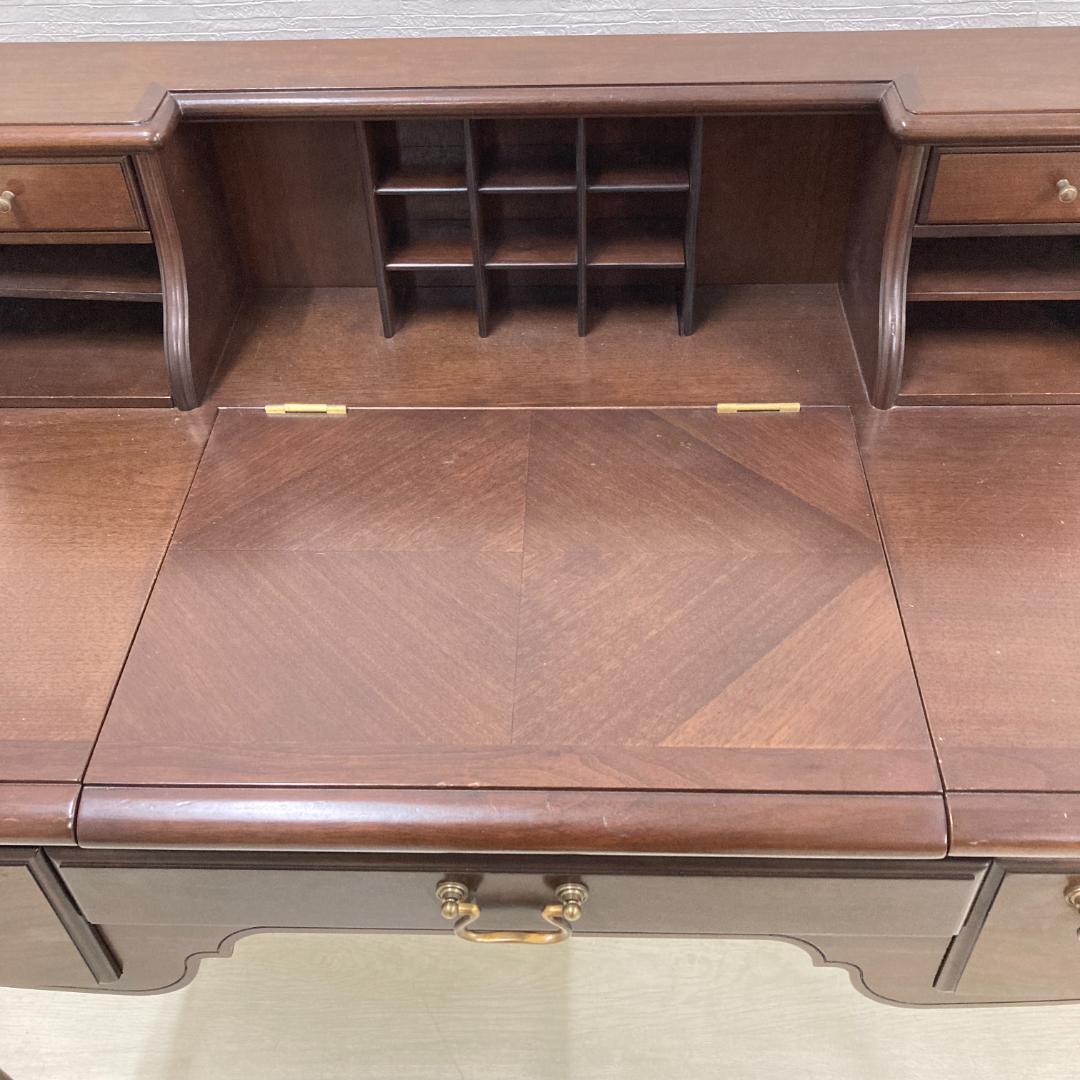 アンティーク調　猫脚　クラシック　デスク　机　ドレッサー