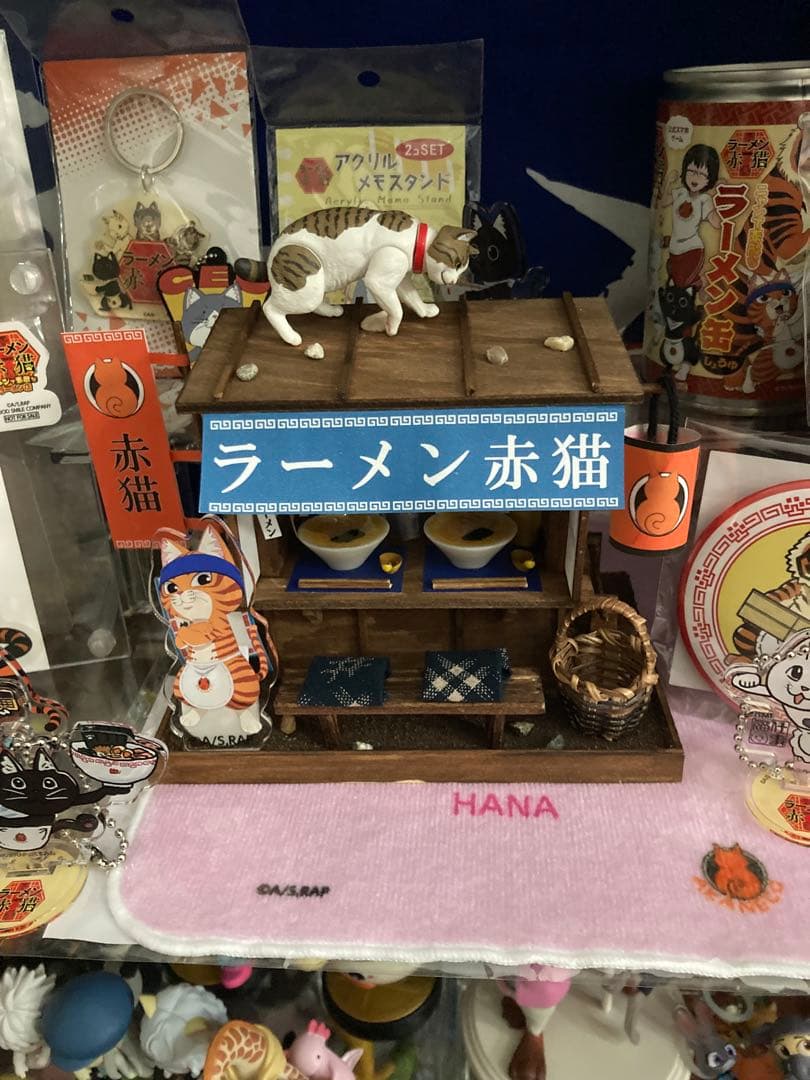 ラーメン赤猫ジオラマ