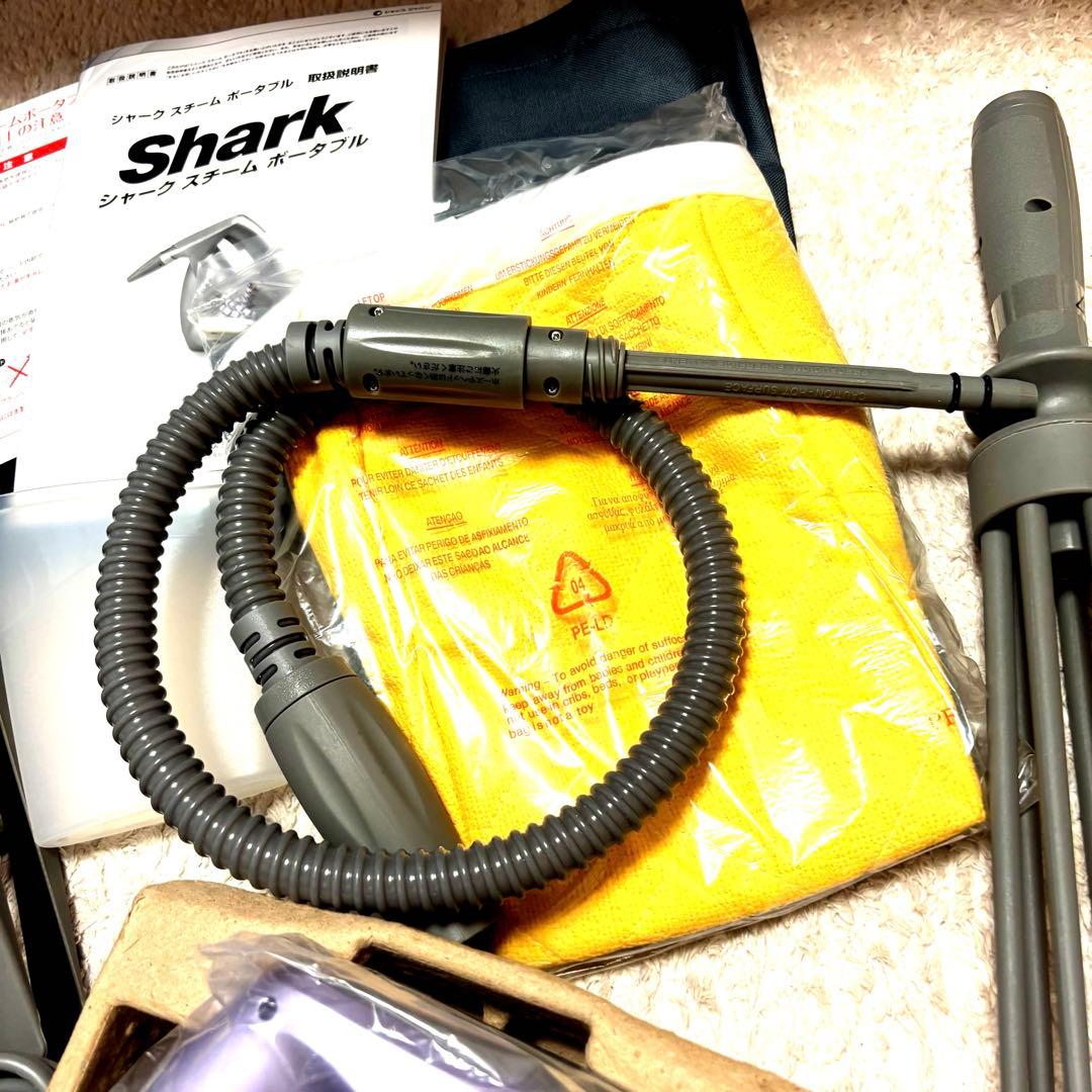 新品未使用！シャーク スチームクリーナー　通電確認◯ オプション付き！