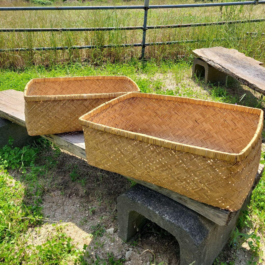 【美品】アンティーク 行李 かご 古道具 レトロ