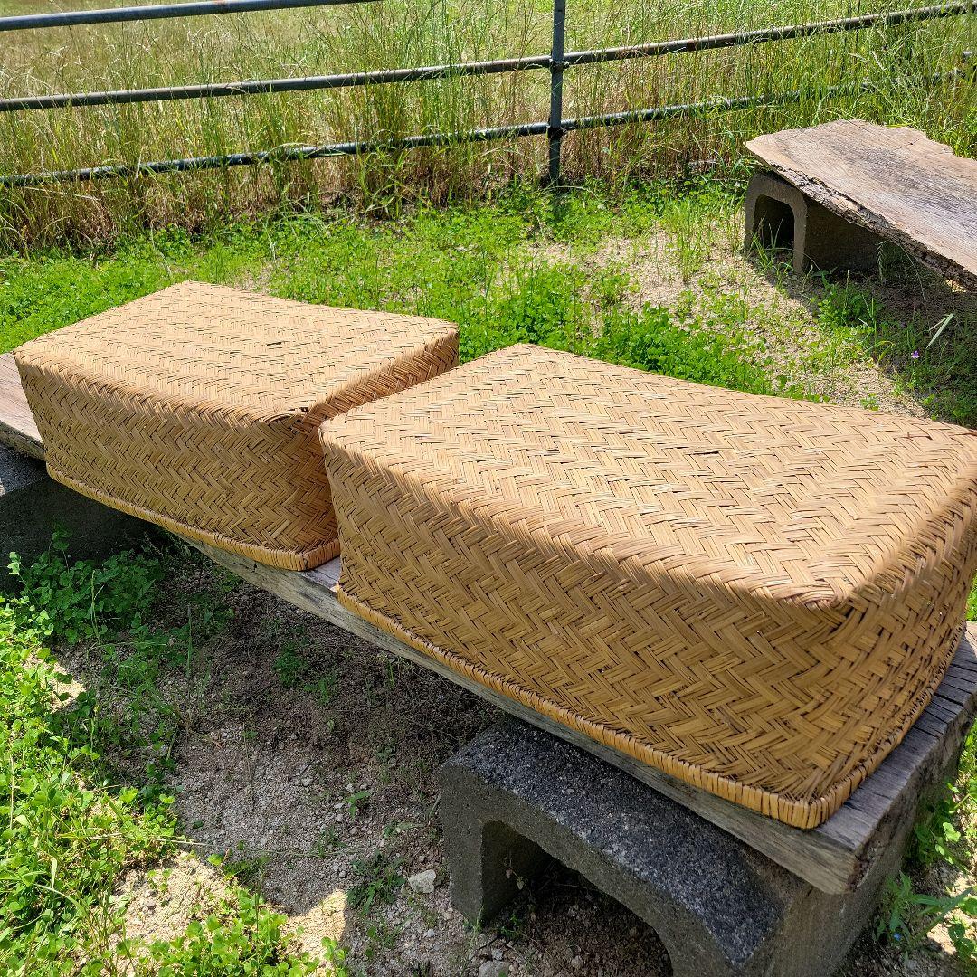 【美品】アンティーク 行李 かご 古道具 レトロ