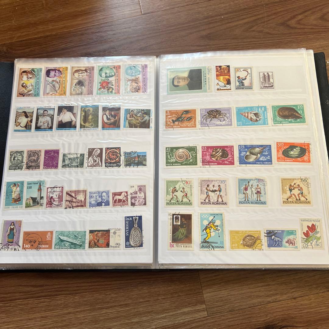 海外切手アルバム（中古品）