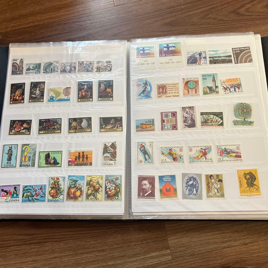 海外切手アルバム（中古品）
