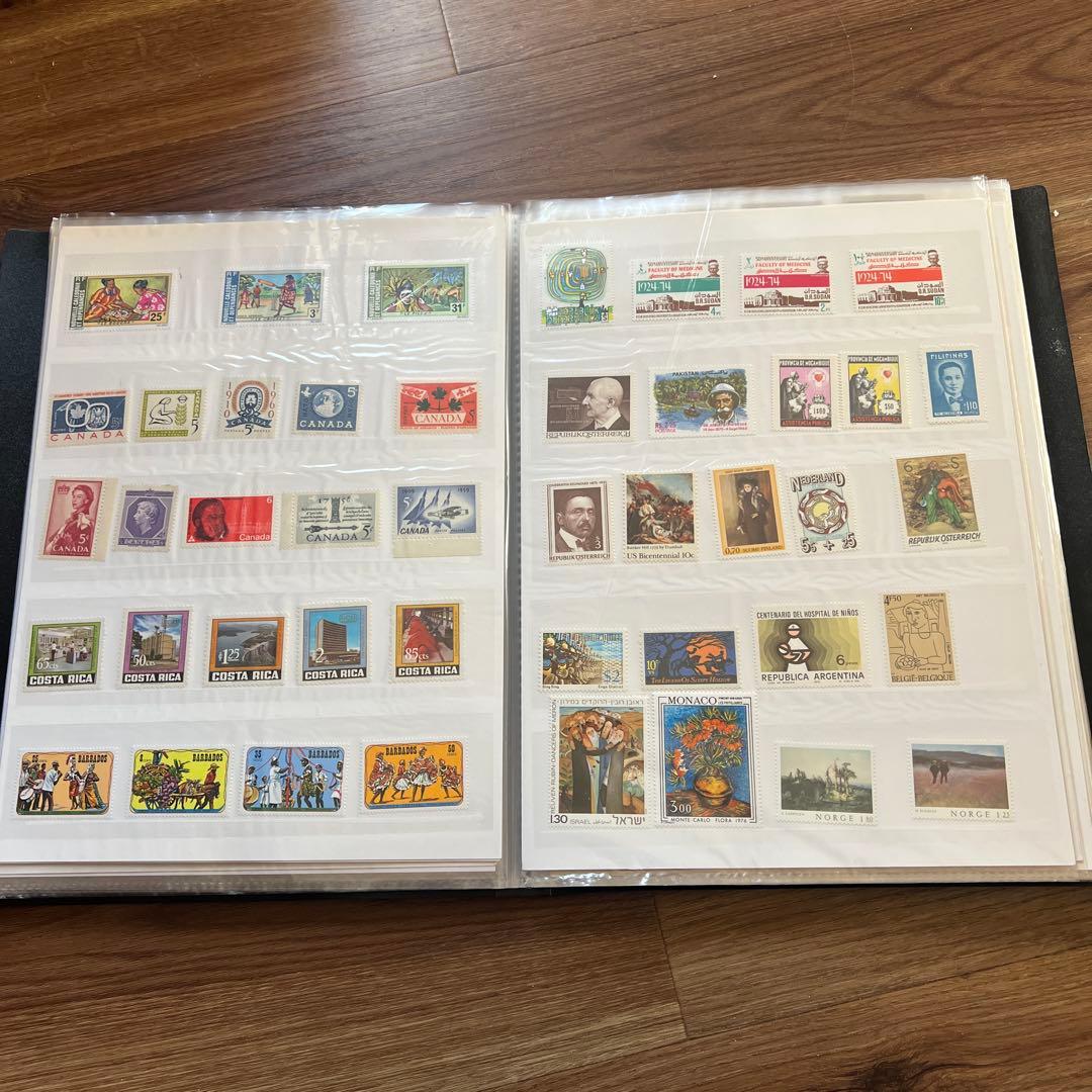 海外切手アルバム（中古品）