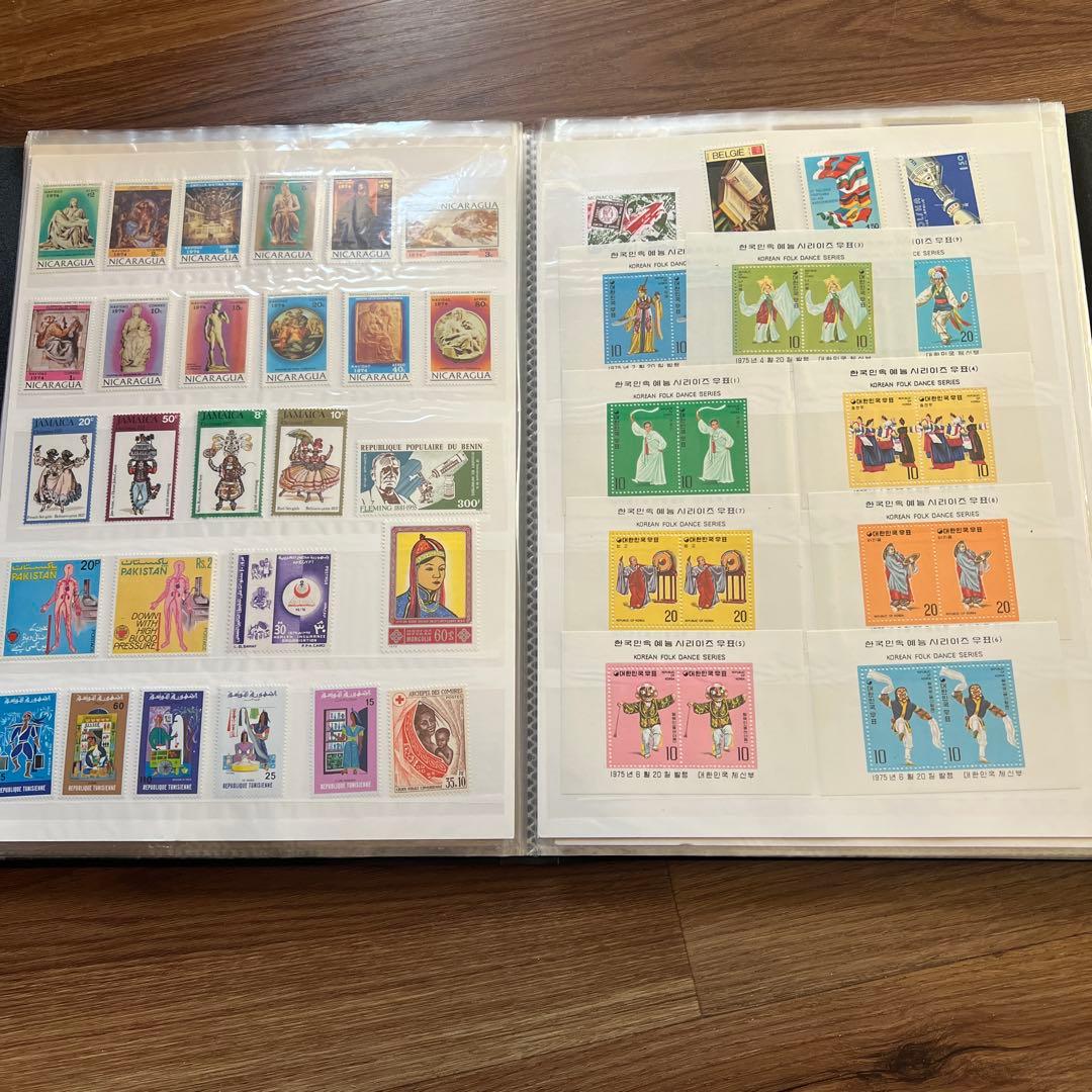 海外切手アルバム（中古品）