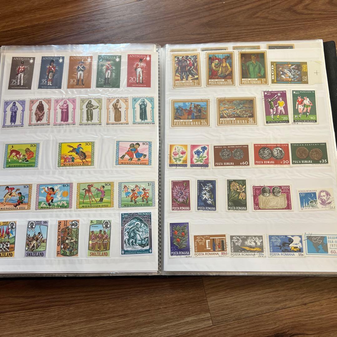 海外切手アルバム（中古品）