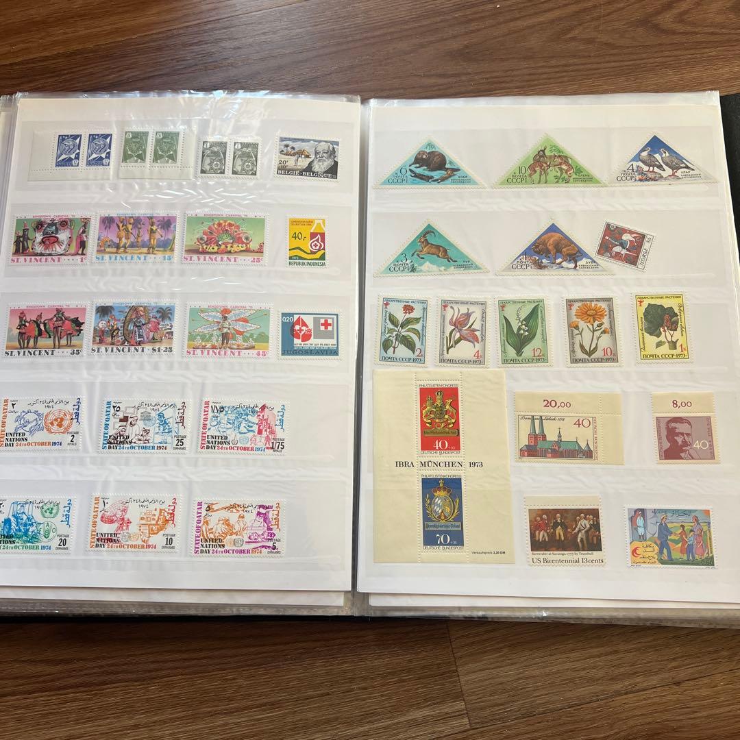 海外切手アルバム（中古品）