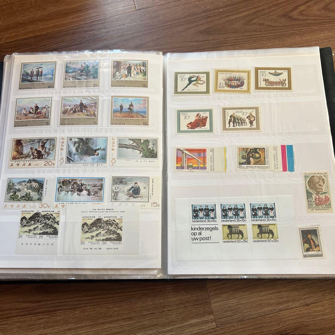 海外切手アルバム（中古品）