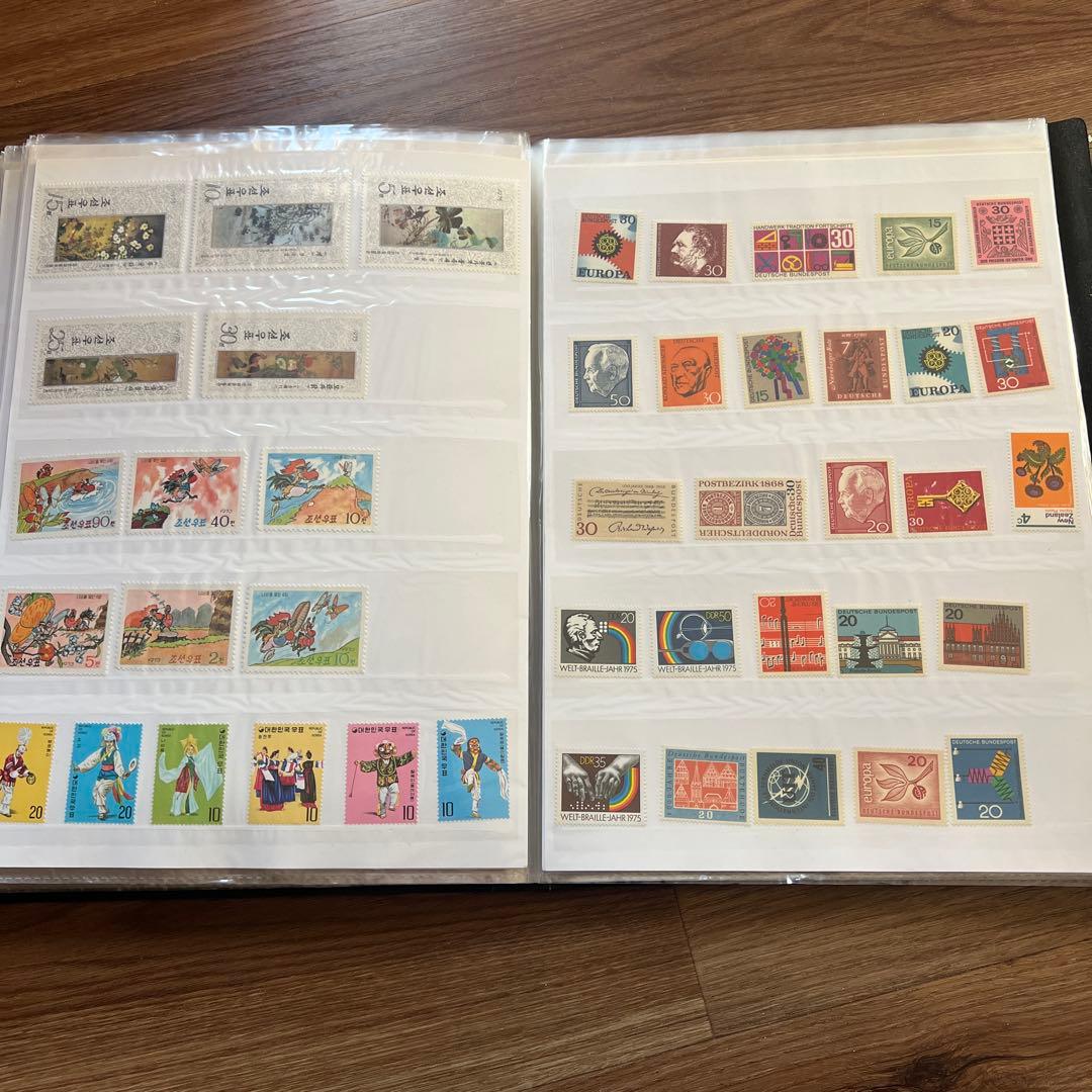 海外切手アルバム（中古品）