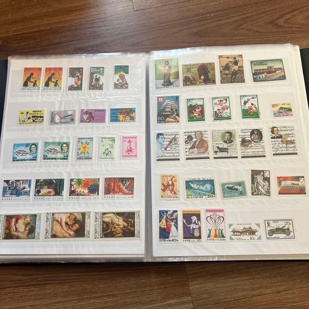 海外切手アルバム（中古品）