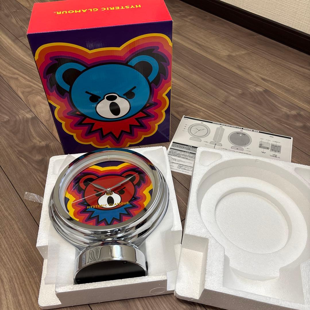 【希少品】HYSTERIC GLAMOUR 置時計 クマデザイン