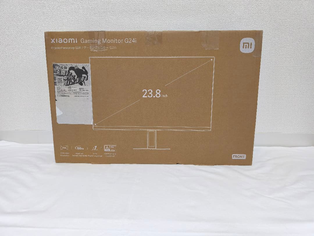 【美品】Xiaomi G24i 180Hz FHD ゲーミングモニター