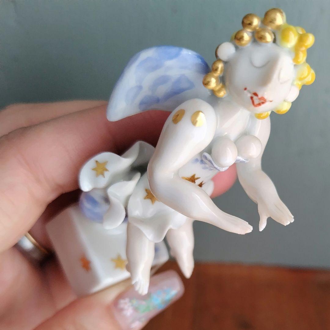 難アリ　マイセン　天使の楽隊　パイプオルガン＆奏者　エンジェル　陶磁器　置物