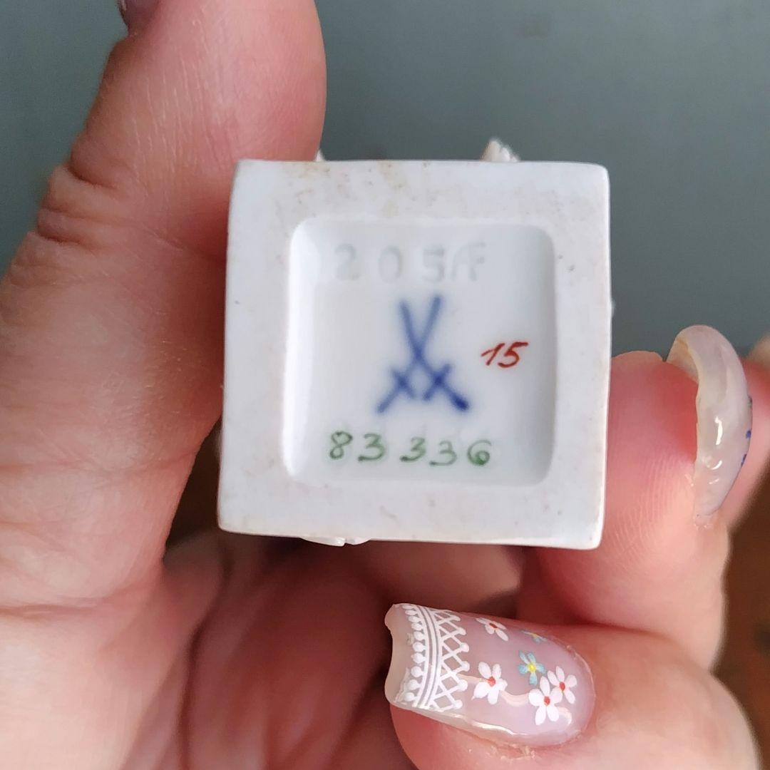 難アリ　マイセン　天使の楽隊　パイプオルガン＆奏者　エンジェル　陶磁器　置物
