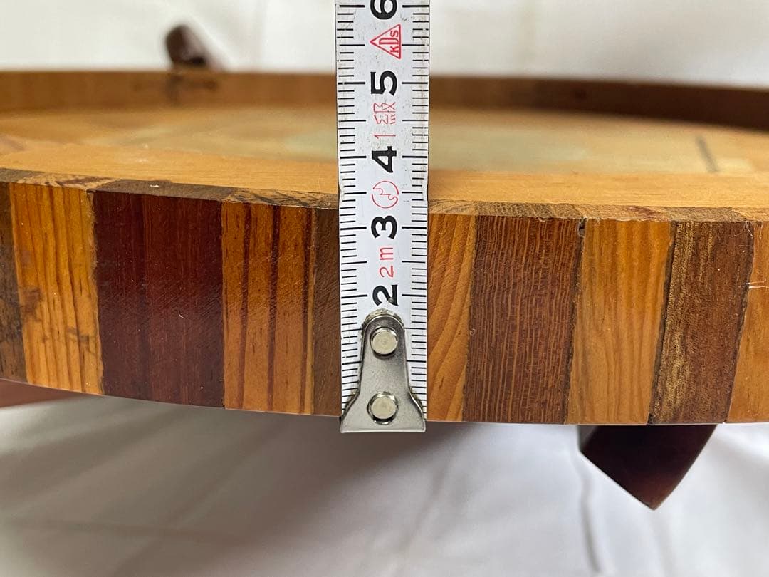 【美品】マヤ文明　太陽の石　寄木細工　置物　インテリア　工芸品　美術品