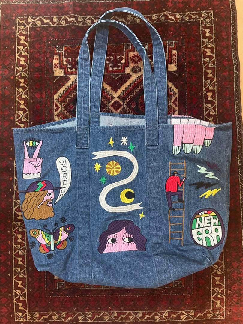 【完売品】デニム トートバッグ Katsuo Design