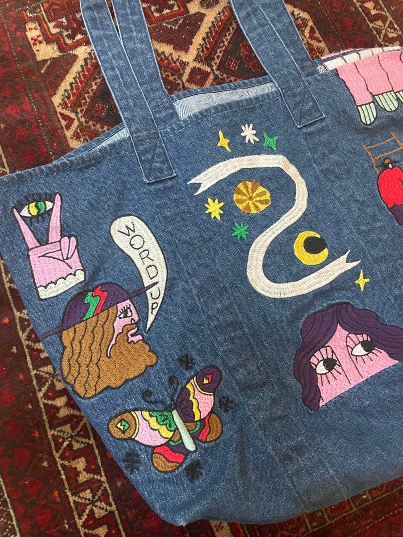 【完売品】デニム トートバッグ Katsuo Design