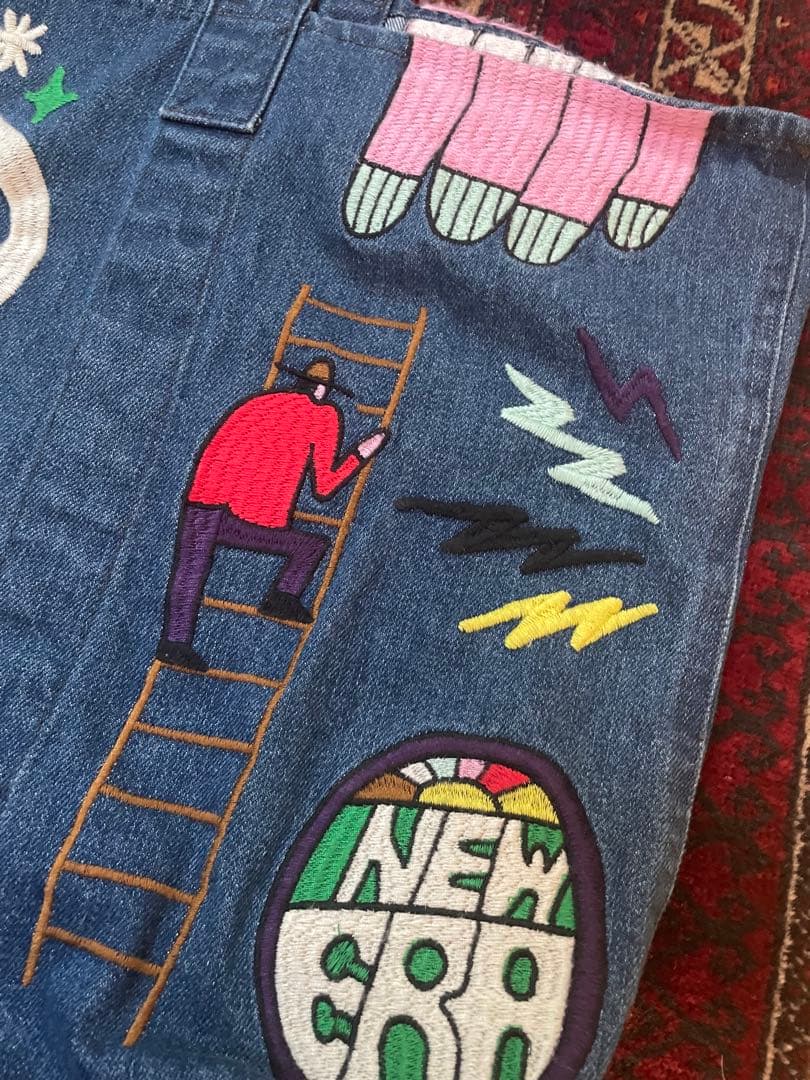 【完売品】デニム トートバッグ Katsuo Design