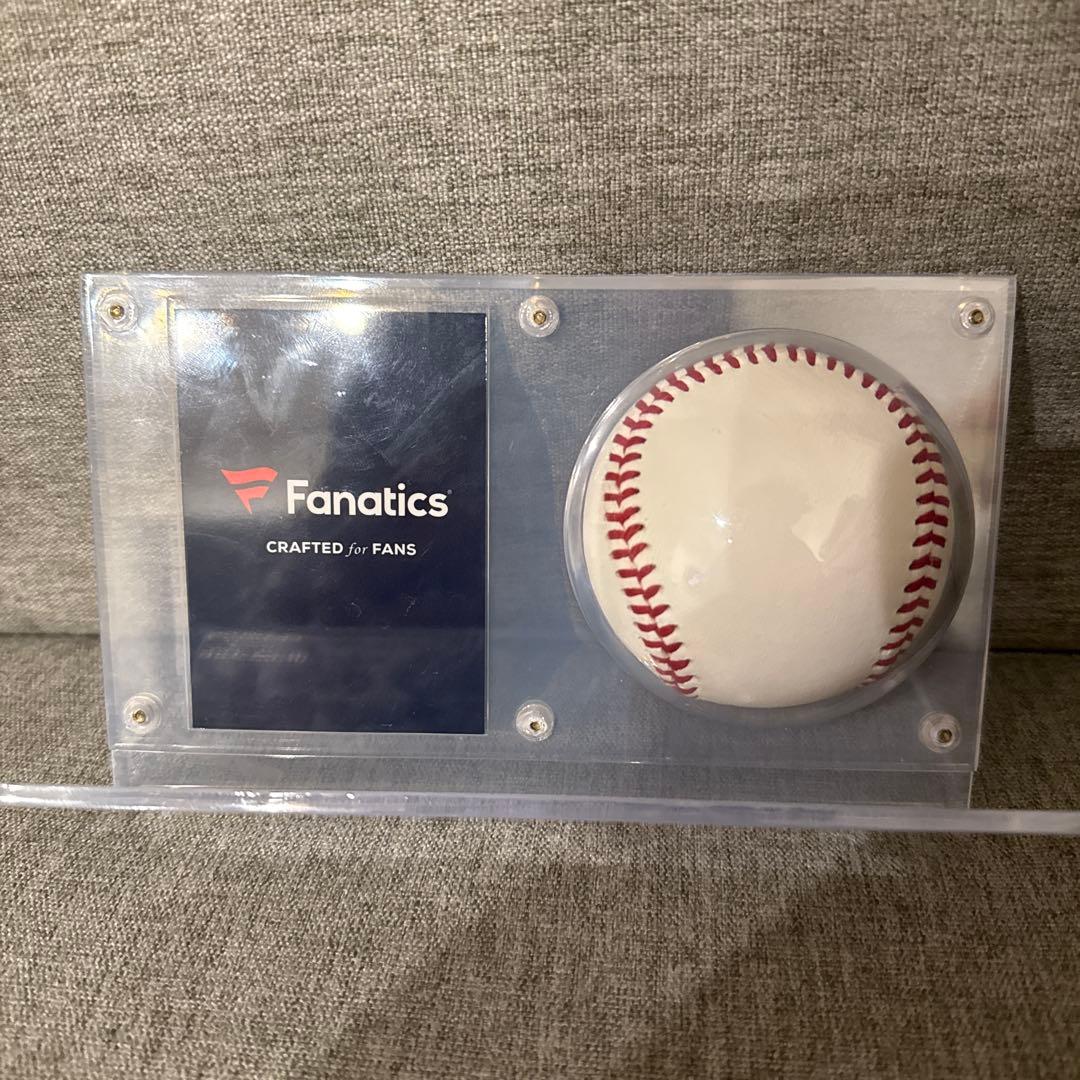 上沢直之のシリアル付きサインボール