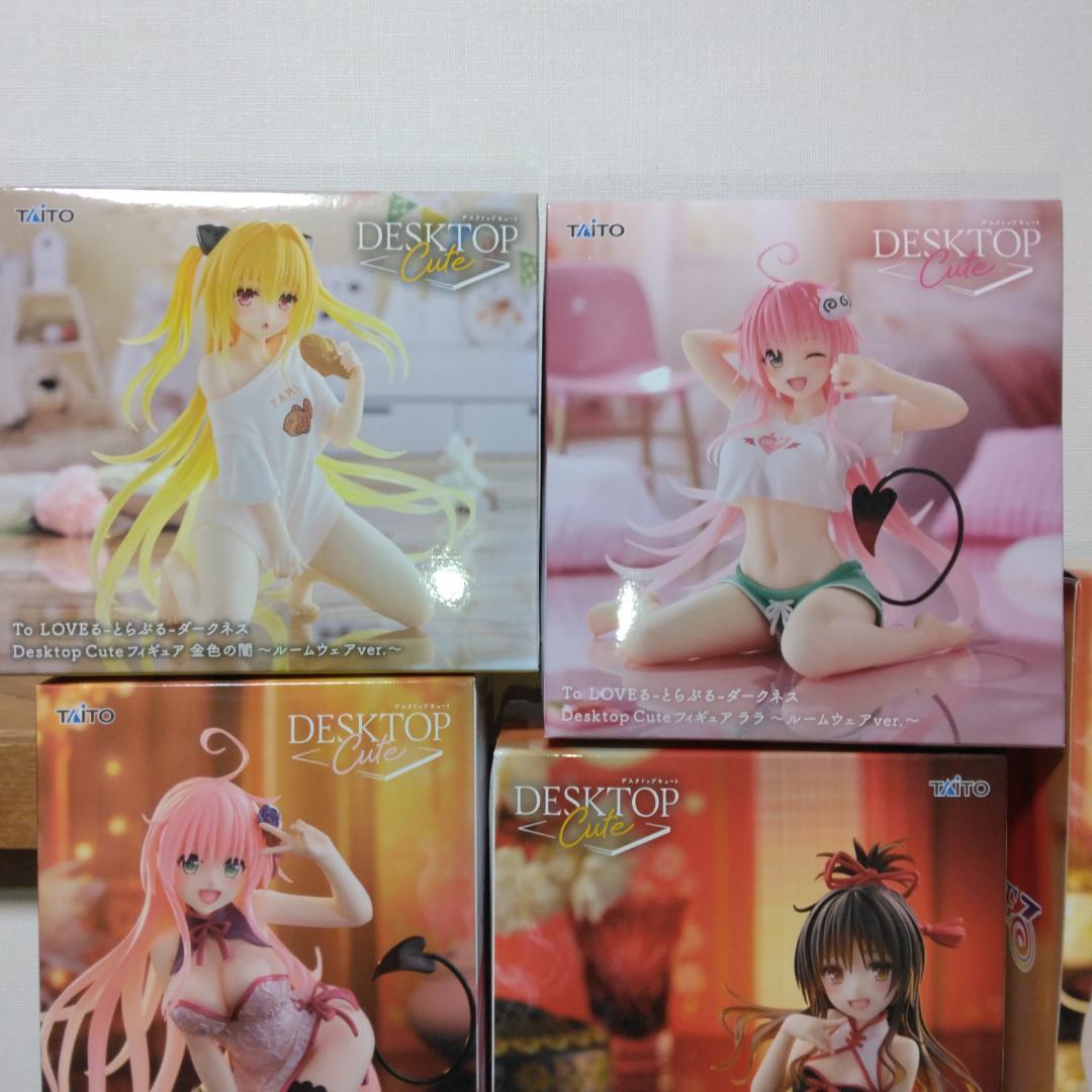 ToLOVEる プライズフィギュア DesktopCute 6体セット 未開封