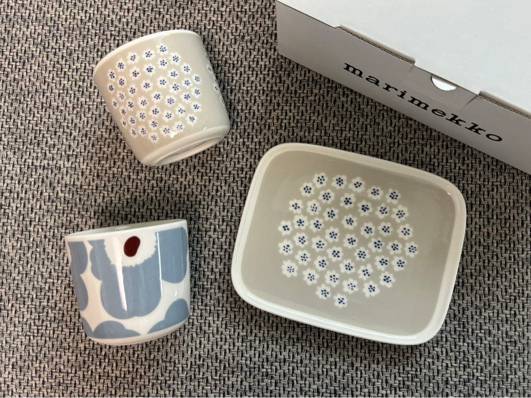marimekko ラテマグ プレートセット(箱付)