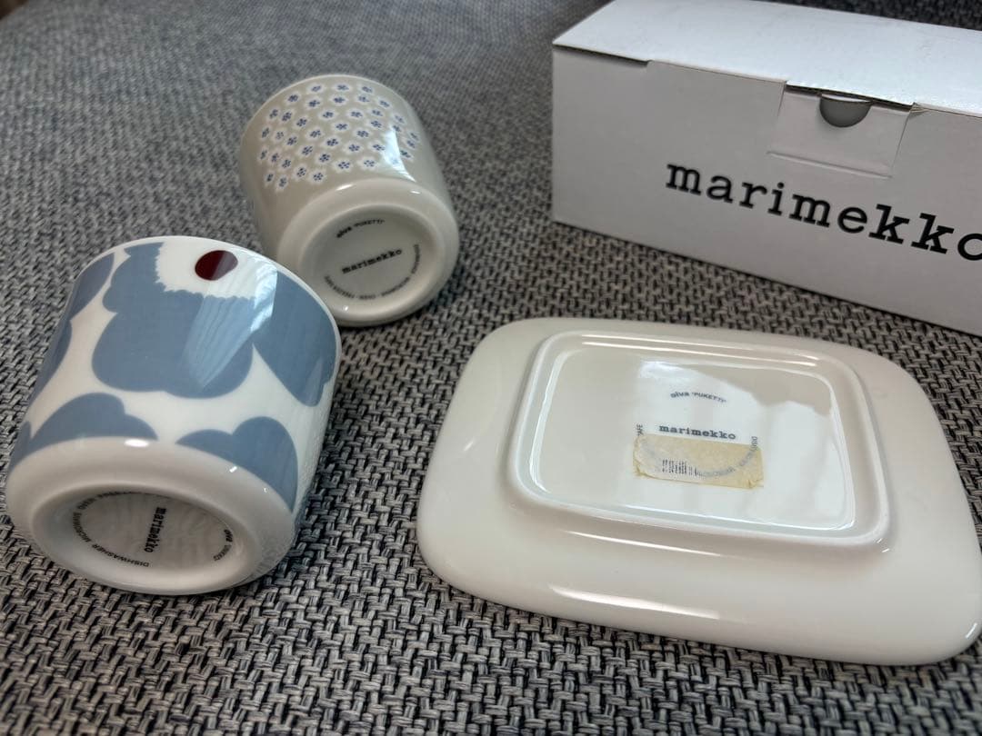 marimekko ラテマグ プレートセット(箱付)