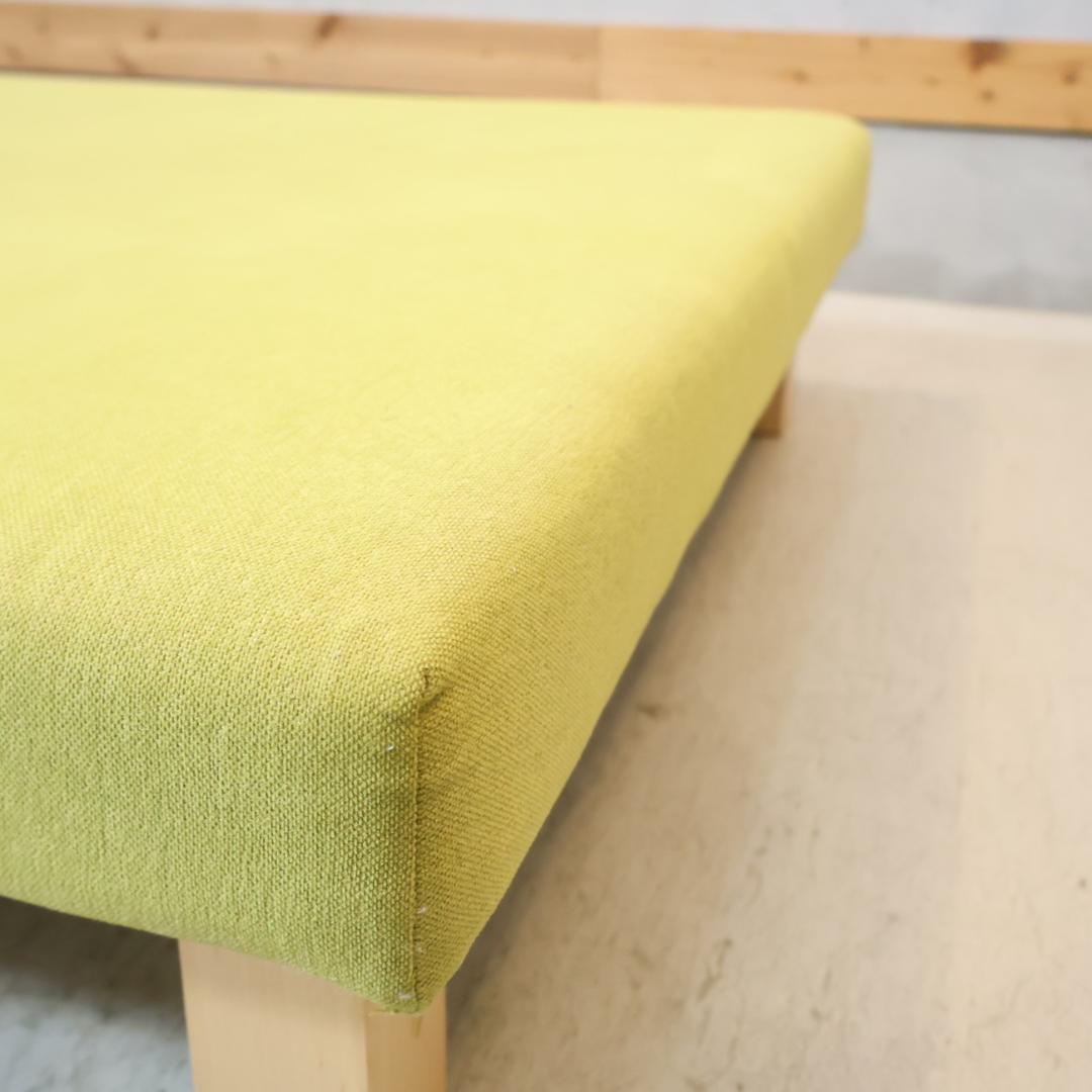 IDEE イデー TURBOT シングルベッド メープル材 ソファベッド ロー