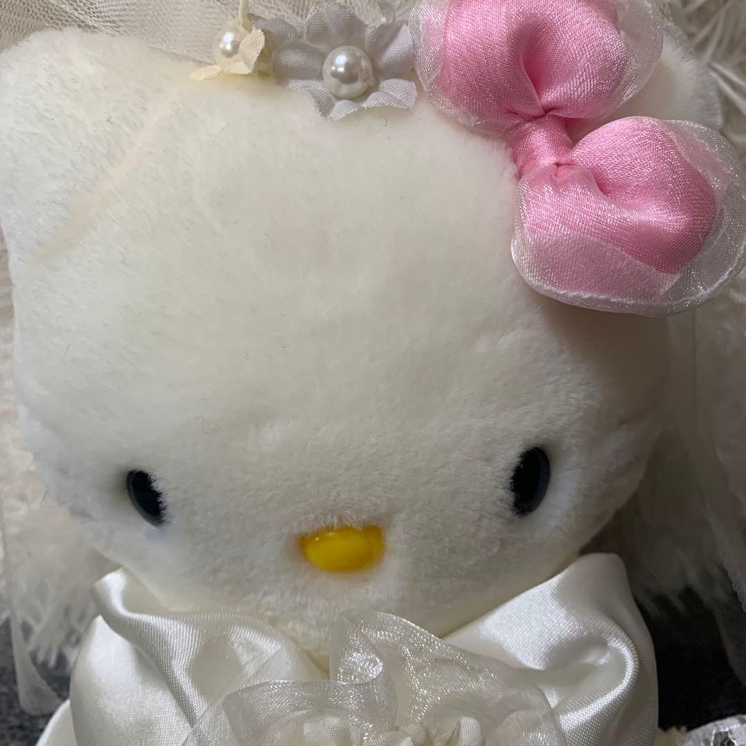 ウェディングハローキティ　ぬいぐるみ　サンリオ　1999年　希少